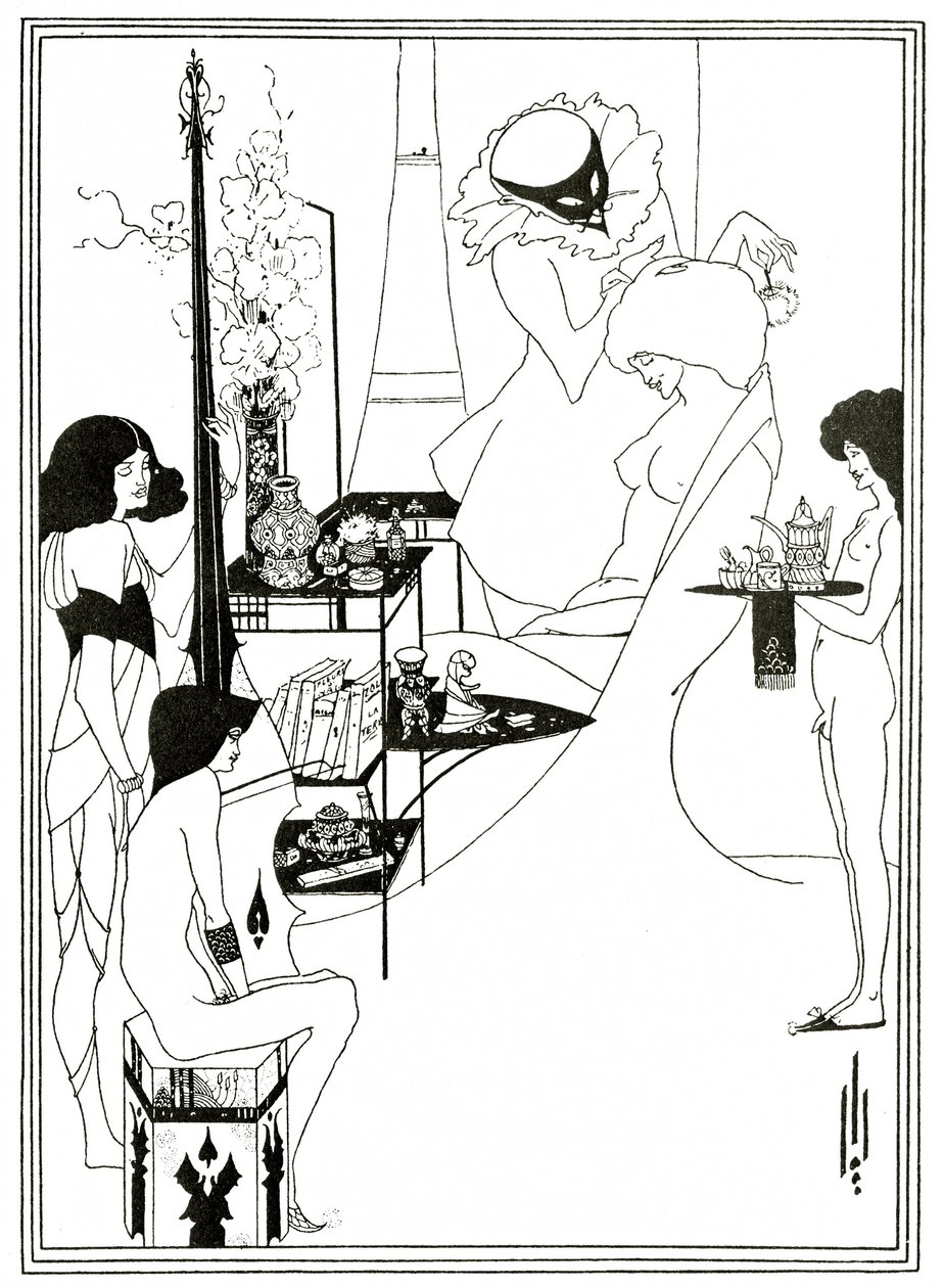 The Toilette of Salome, ca. 1894 (litho) av Aubrey Beardsley