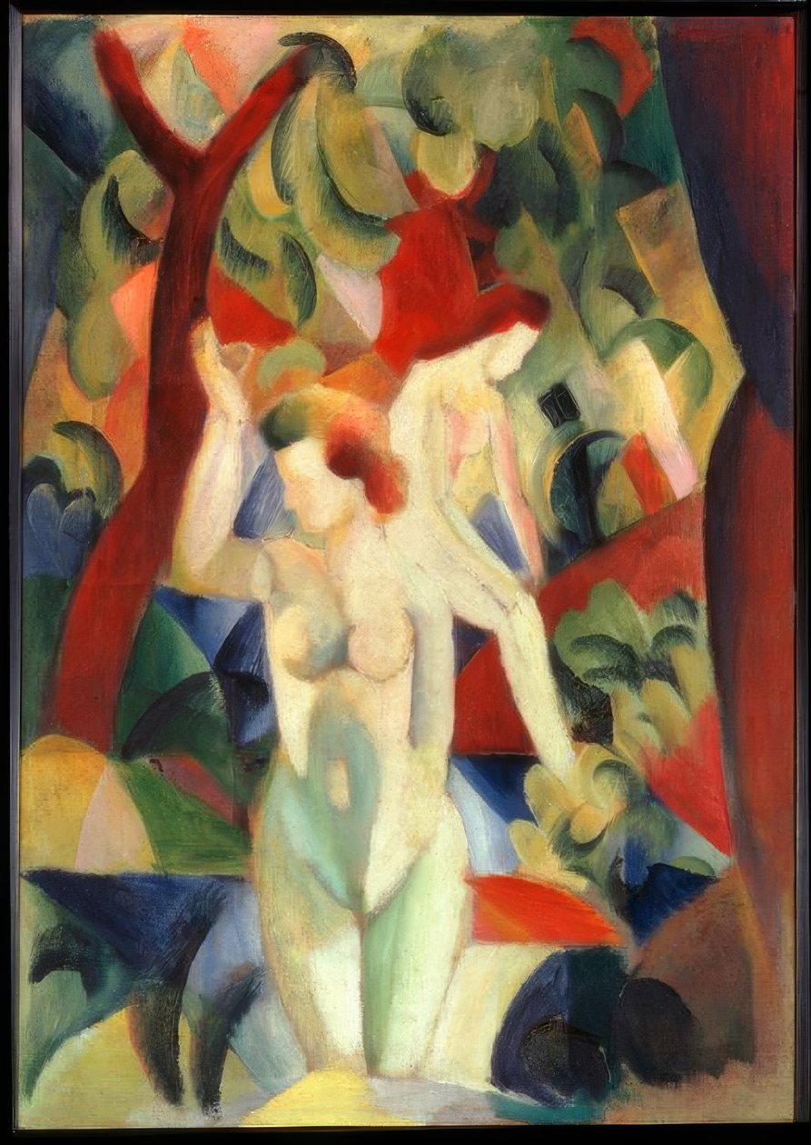 Badende kvinner av August Macke