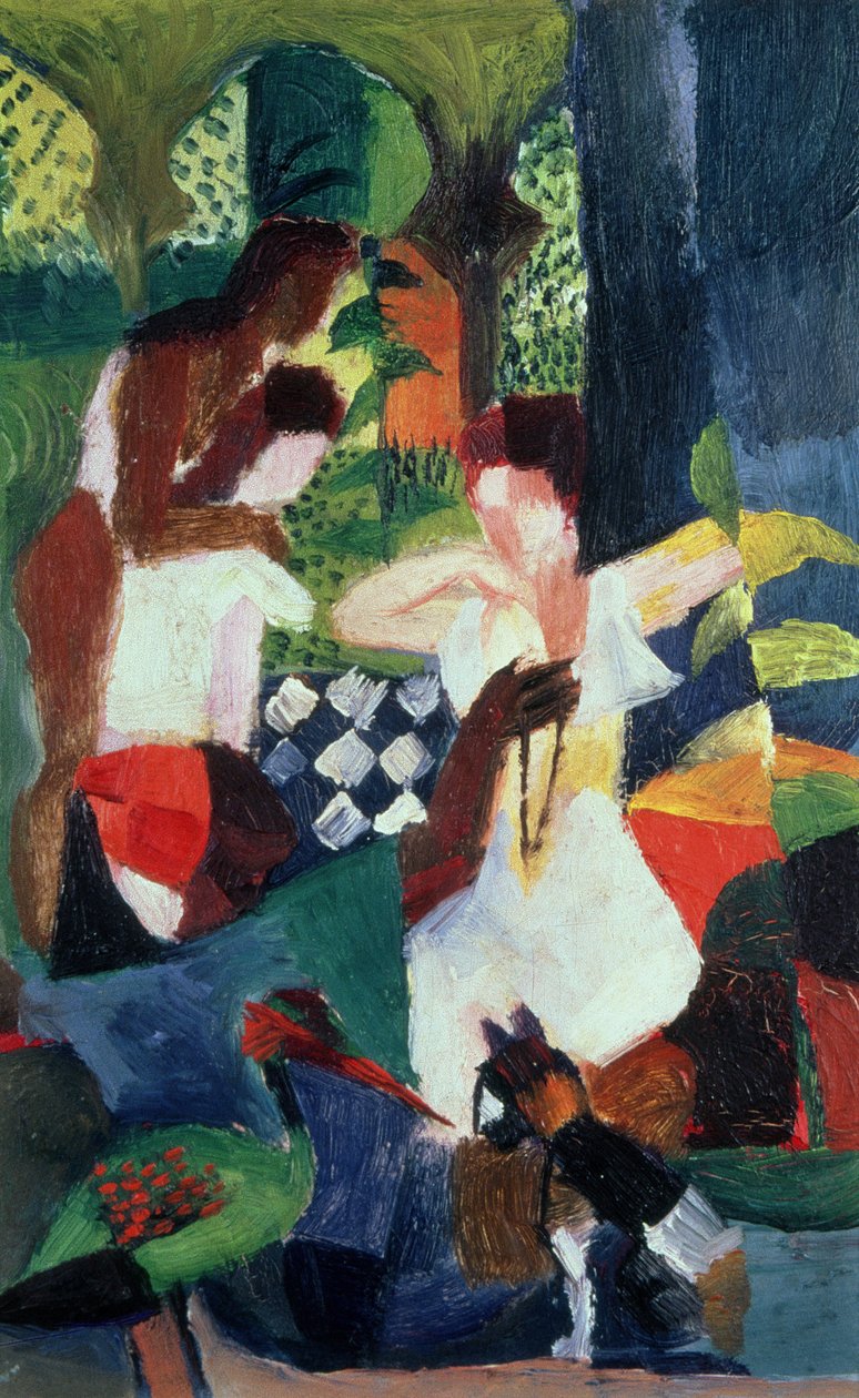 Den tyrkiske gullsmeden av August Macke