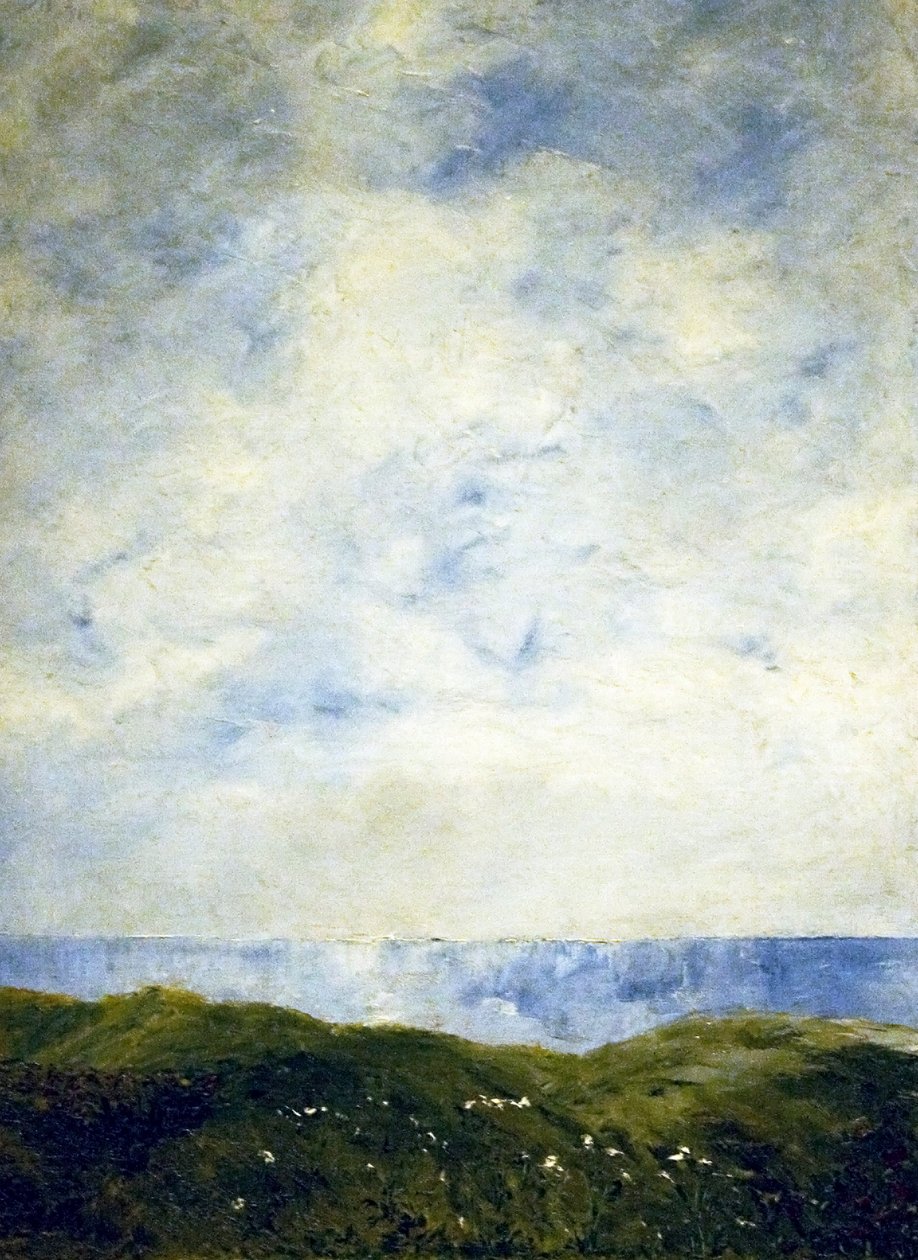 Kystlandskap på engelsk: Kystlandskap II Magyar: Tenger Part In av August Johan Strindberg
