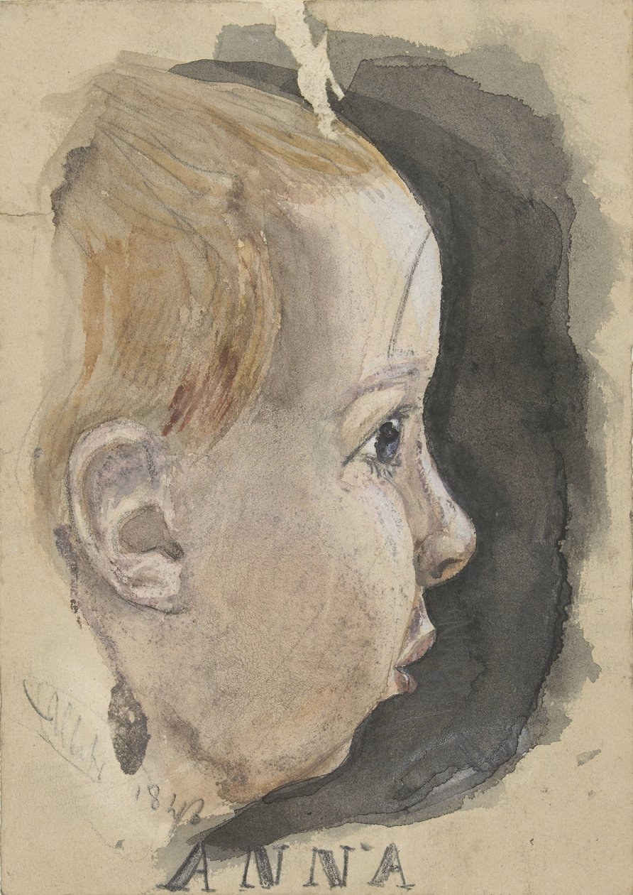 Portrett av Anna Allebé av August Allebe