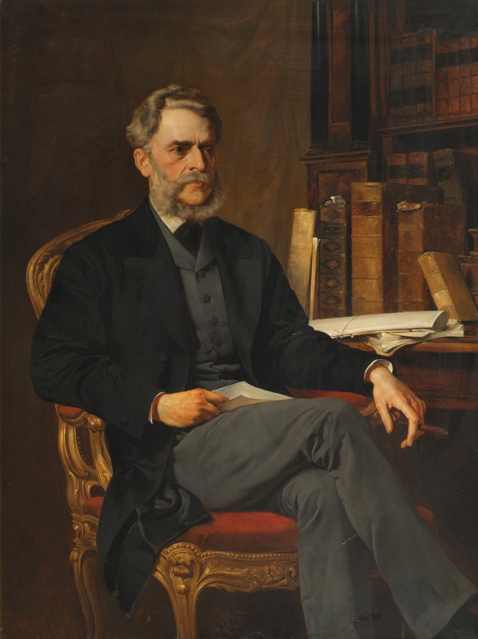 Leo Graf Thun-Hohenstein av August Eisenmenger