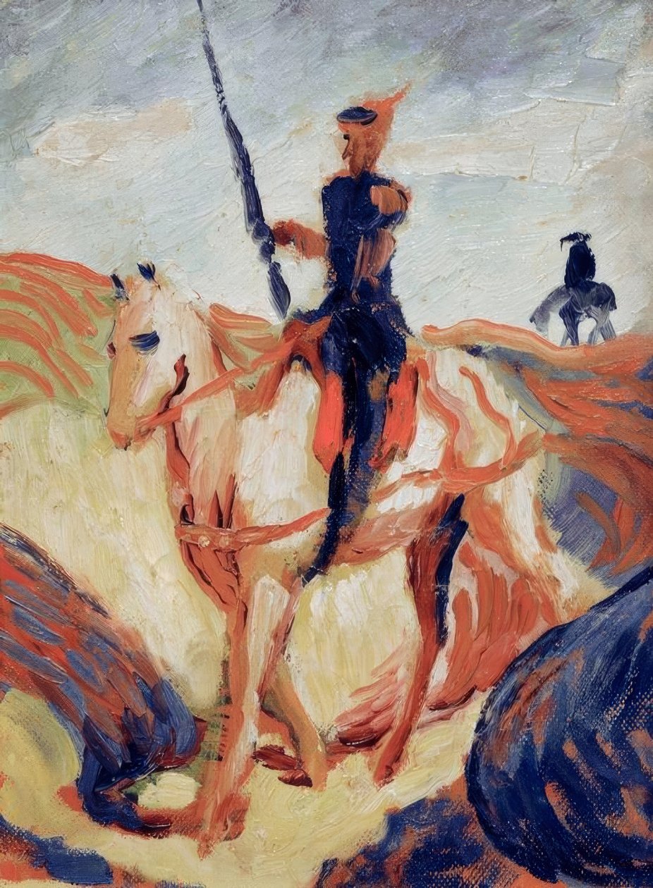 Don Quixote av August Macke