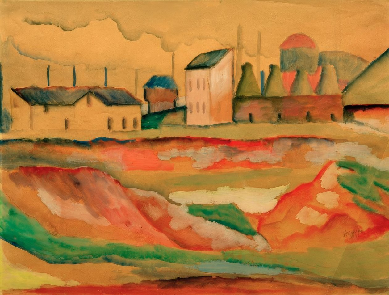 Fabrikk av August Macke