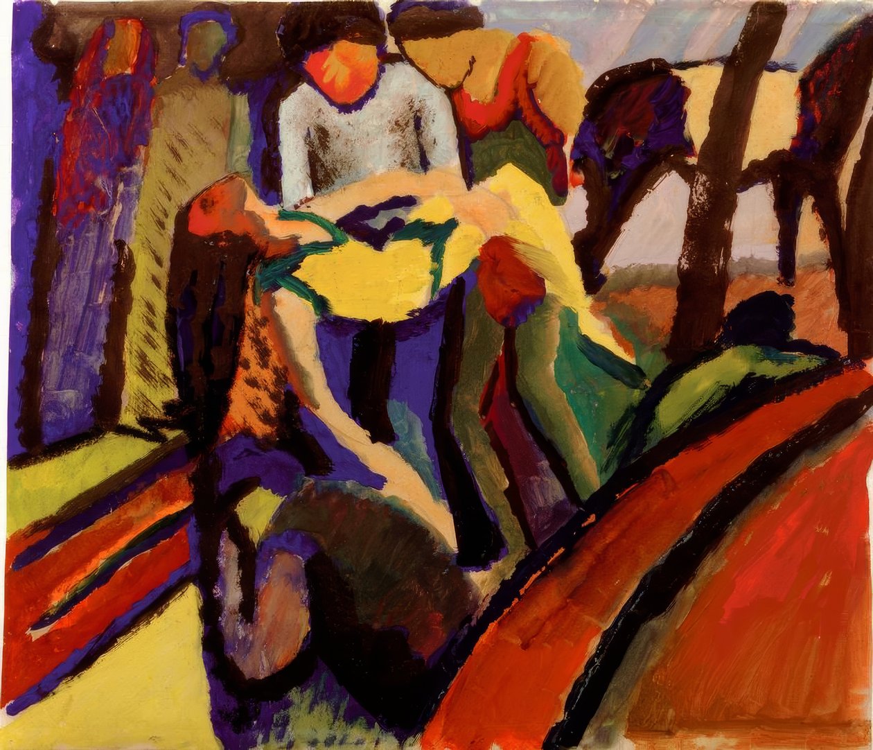 Veltet av August Macke