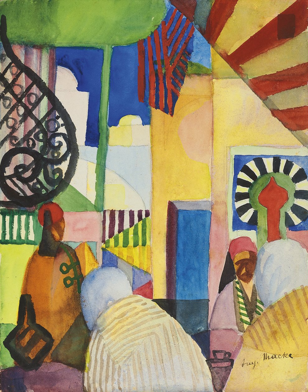 I basaren av August Macke