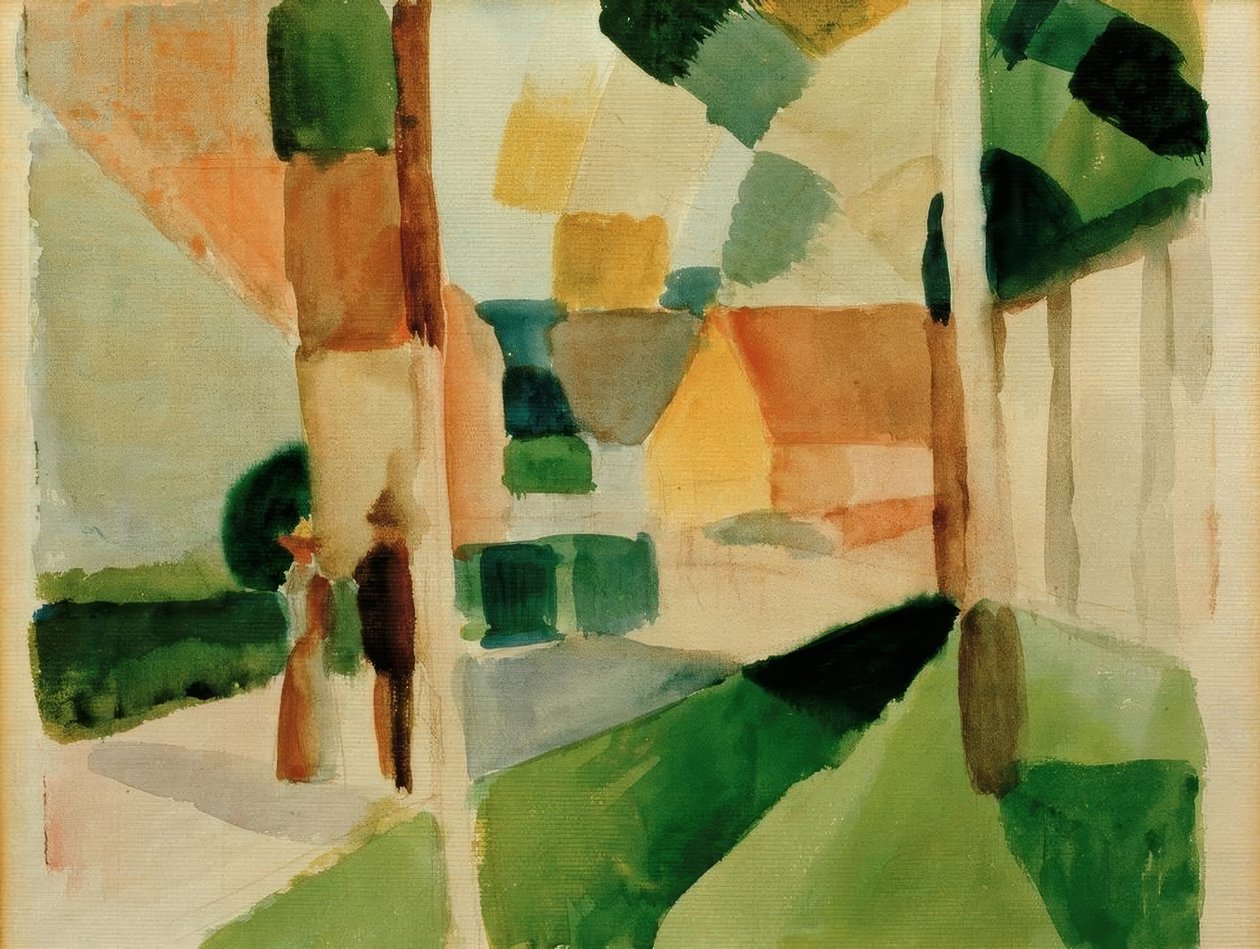 Kandern I av August Macke
