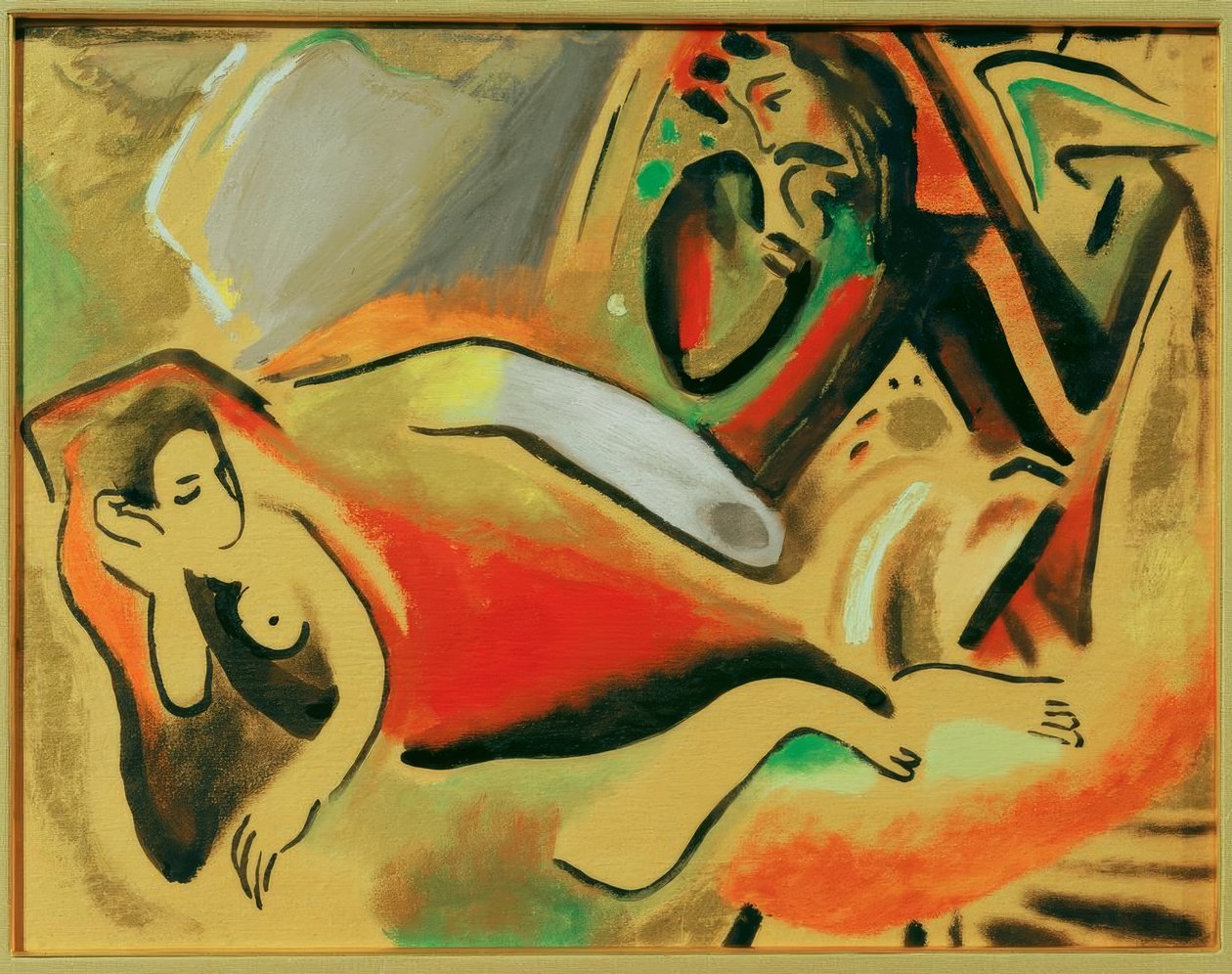 Eventyr (Sindelsdorf) av August Macke