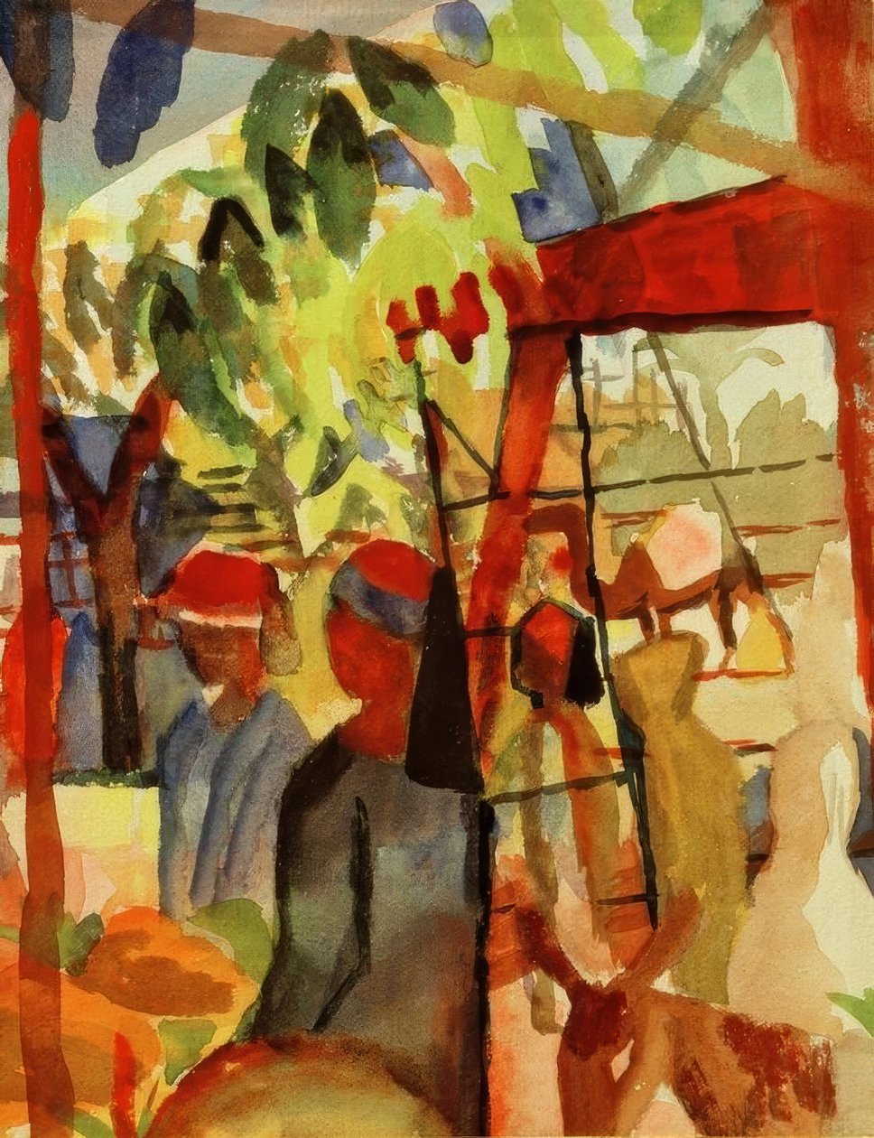 Marktleben av August Macke