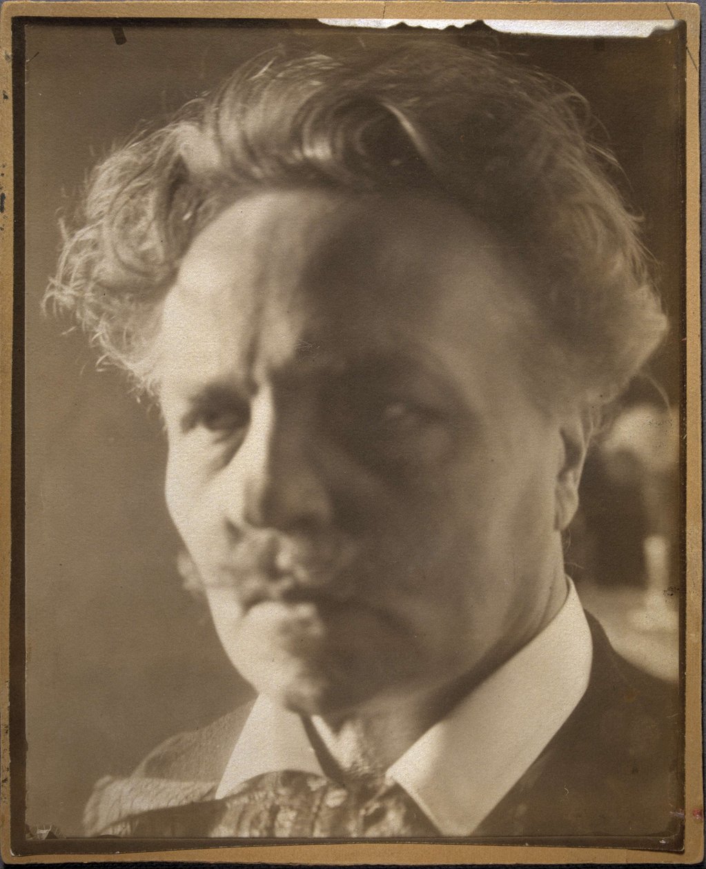 Selvportrett av August Strindberg av August Strindberg