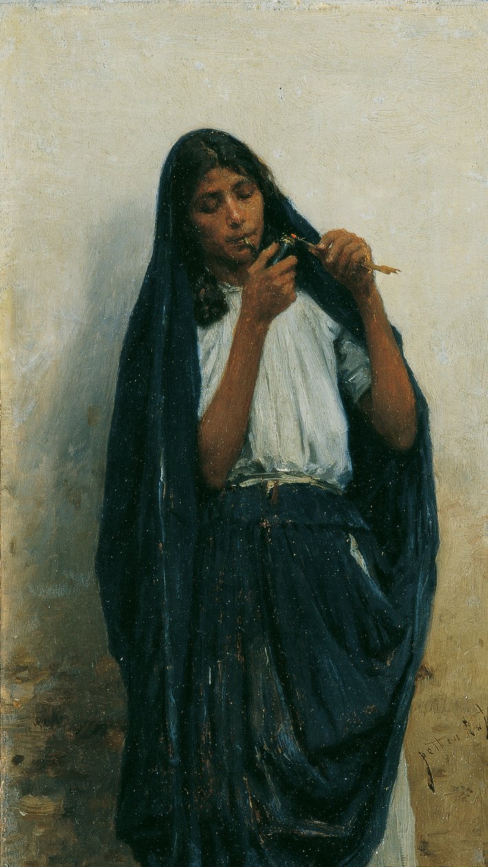 sigøyner av August von Pettenkofen