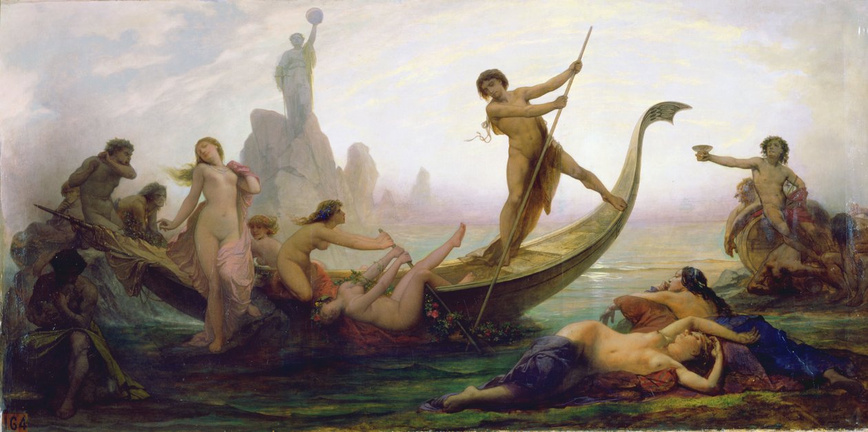 Livets fallgruver av Auguste Barthelemy Glaize