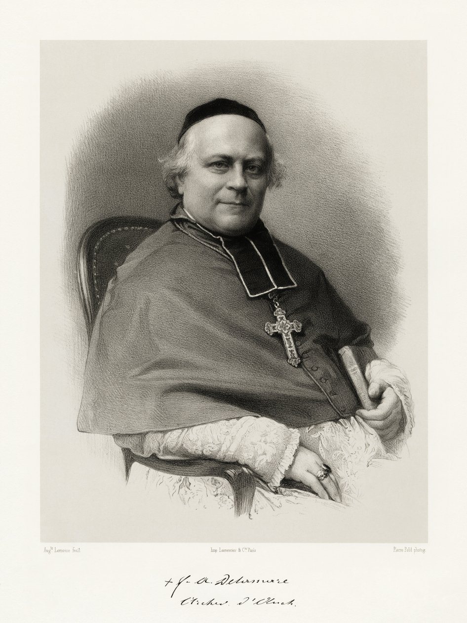 François Augustin Delamare, 1865-66 av Auguste Charles Lemoine