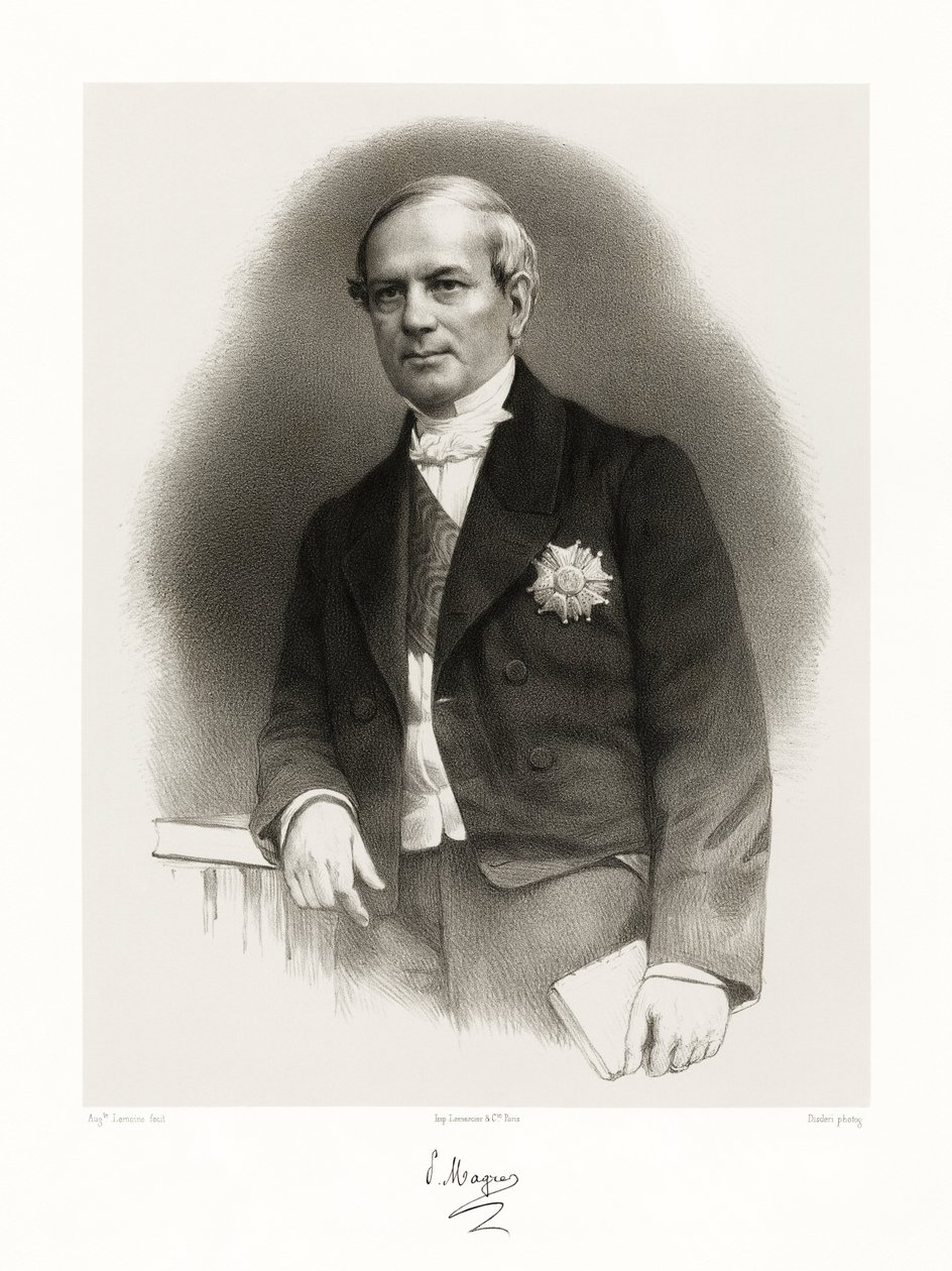 Pierre Magne, 1865-66 av Auguste Charles Lemoine