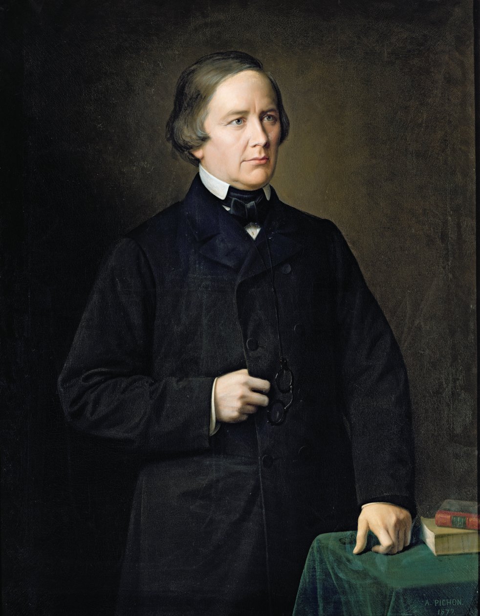 Charles Forbes (1810-70) greve av Montalembert, 1879 av Auguste Pichon