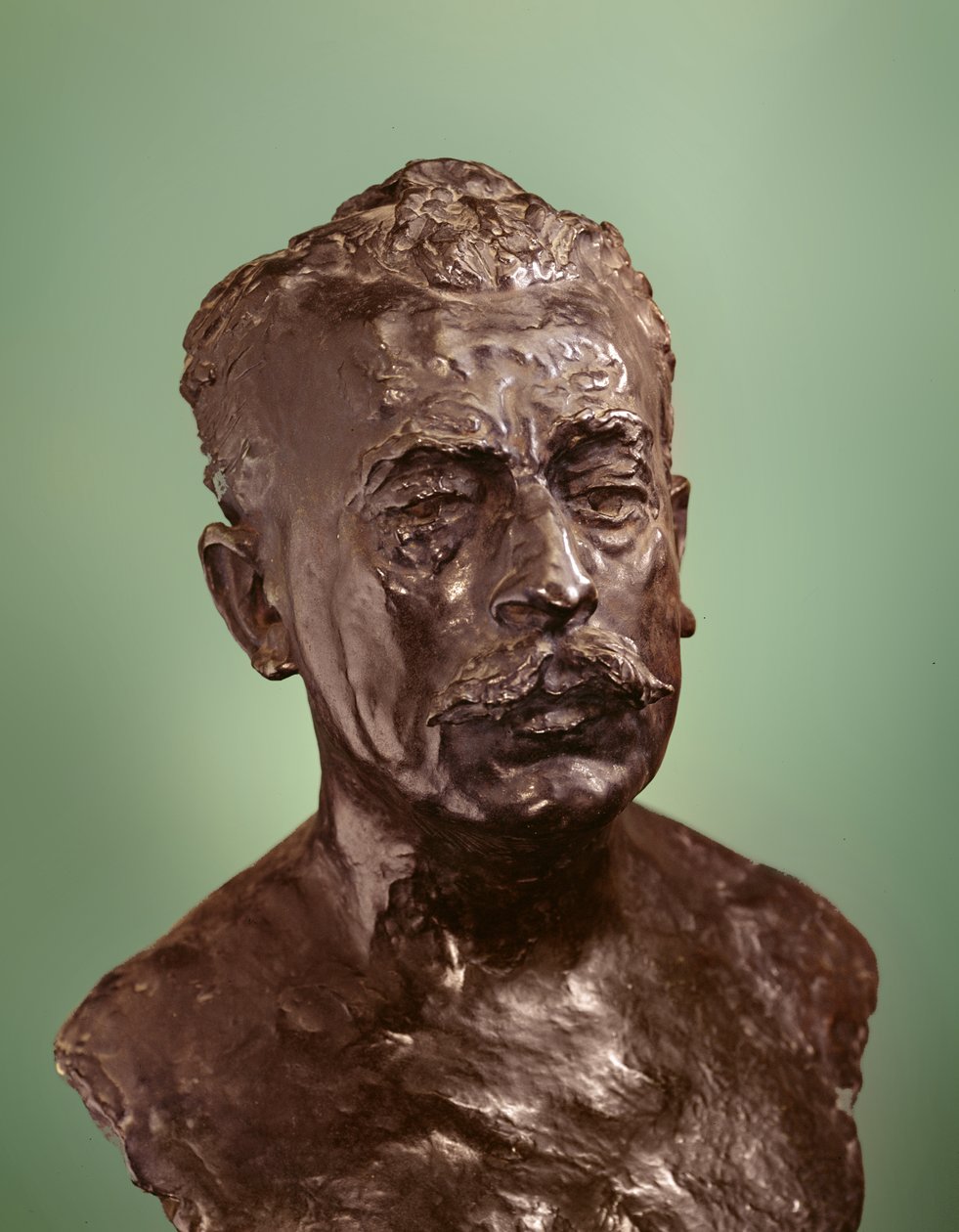 Etienne Clementee, 1916 (bronse) av Auguste Rodin