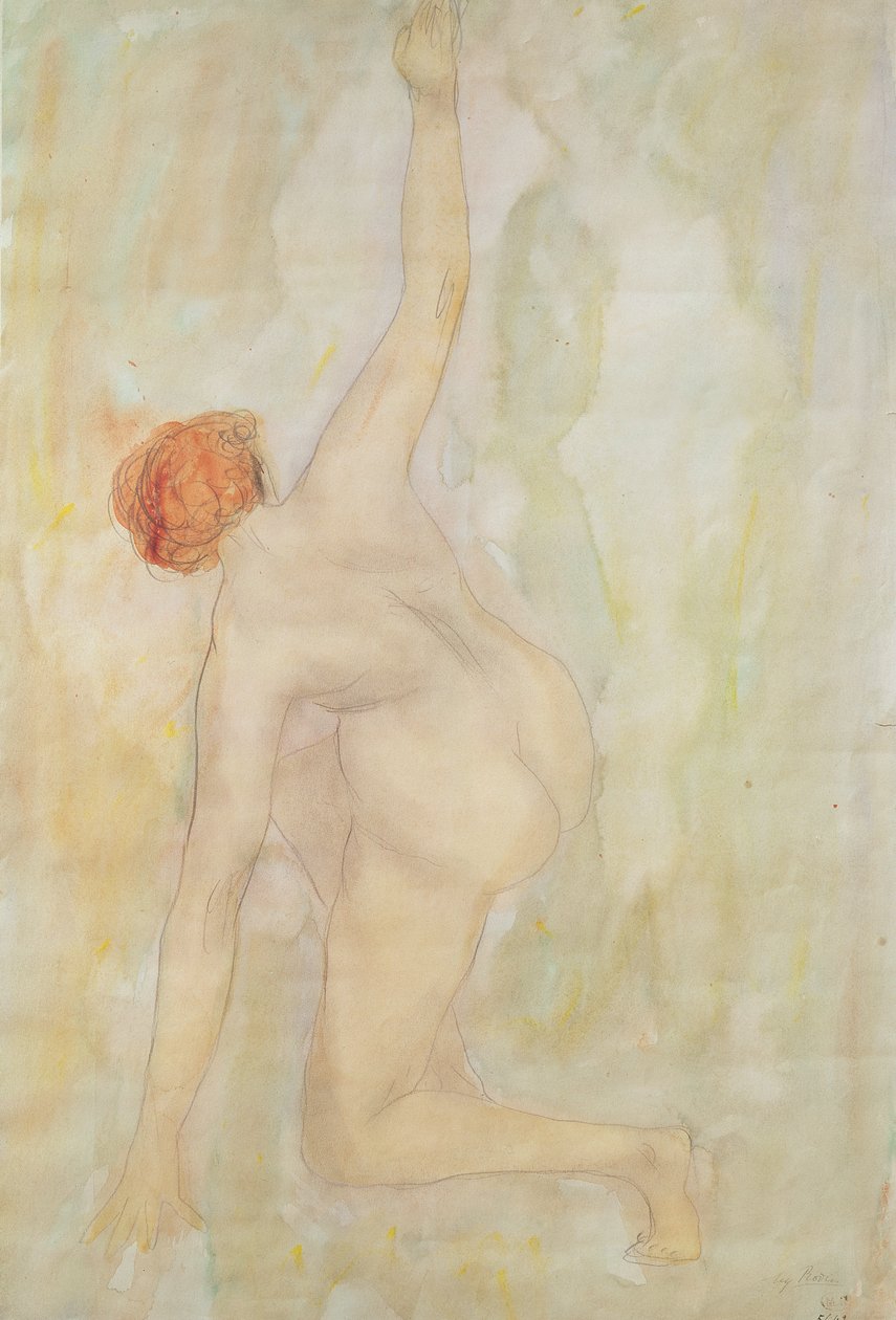 Naken kvinne av Auguste Rodin