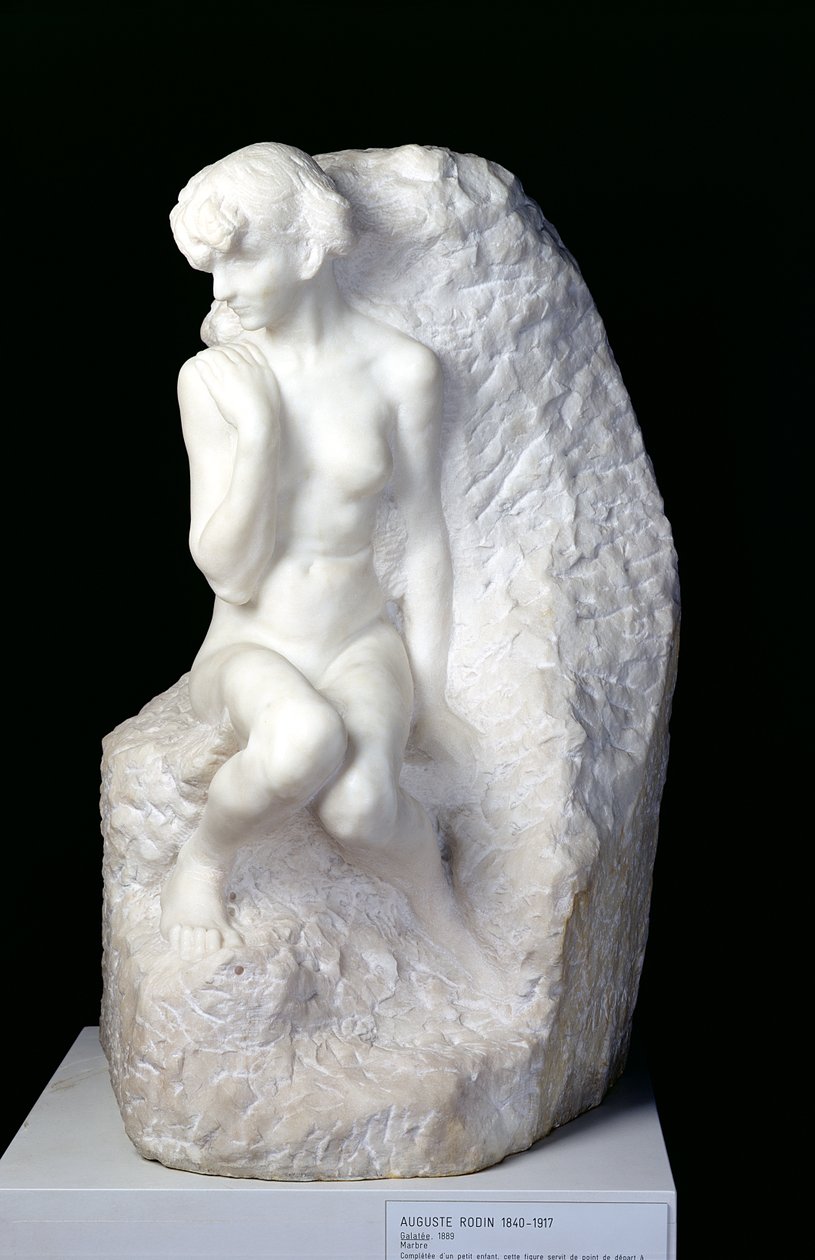Galatea, 1889 (marmor) av Auguste Rodin