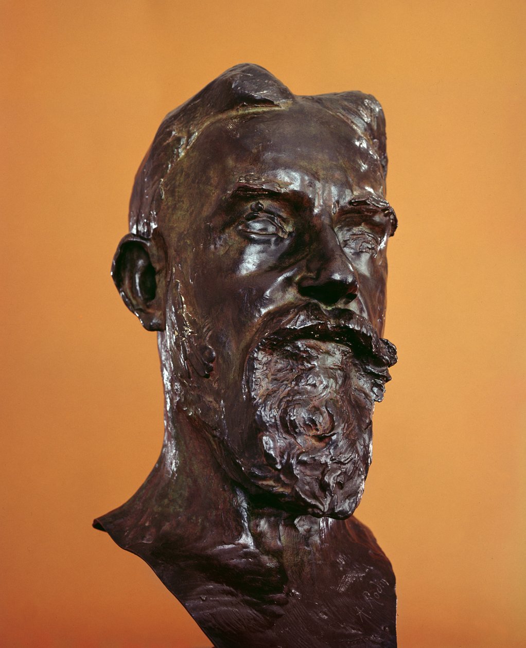 George Bernard Shaw, 1906 (bronse) av Auguste Rodin