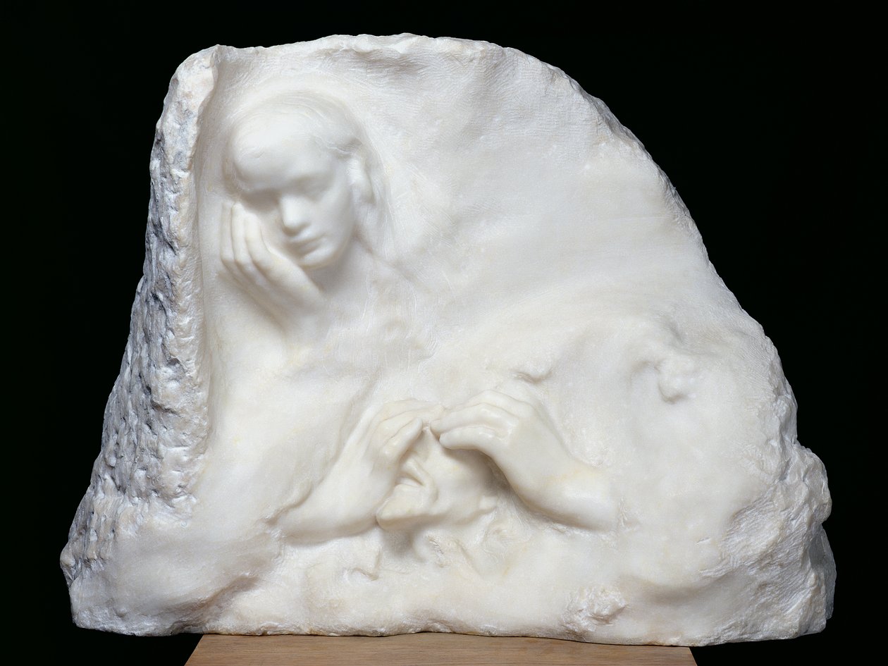 Last Vision, eller Star of the Morning, 1903 (marmor) av Auguste Rodin
