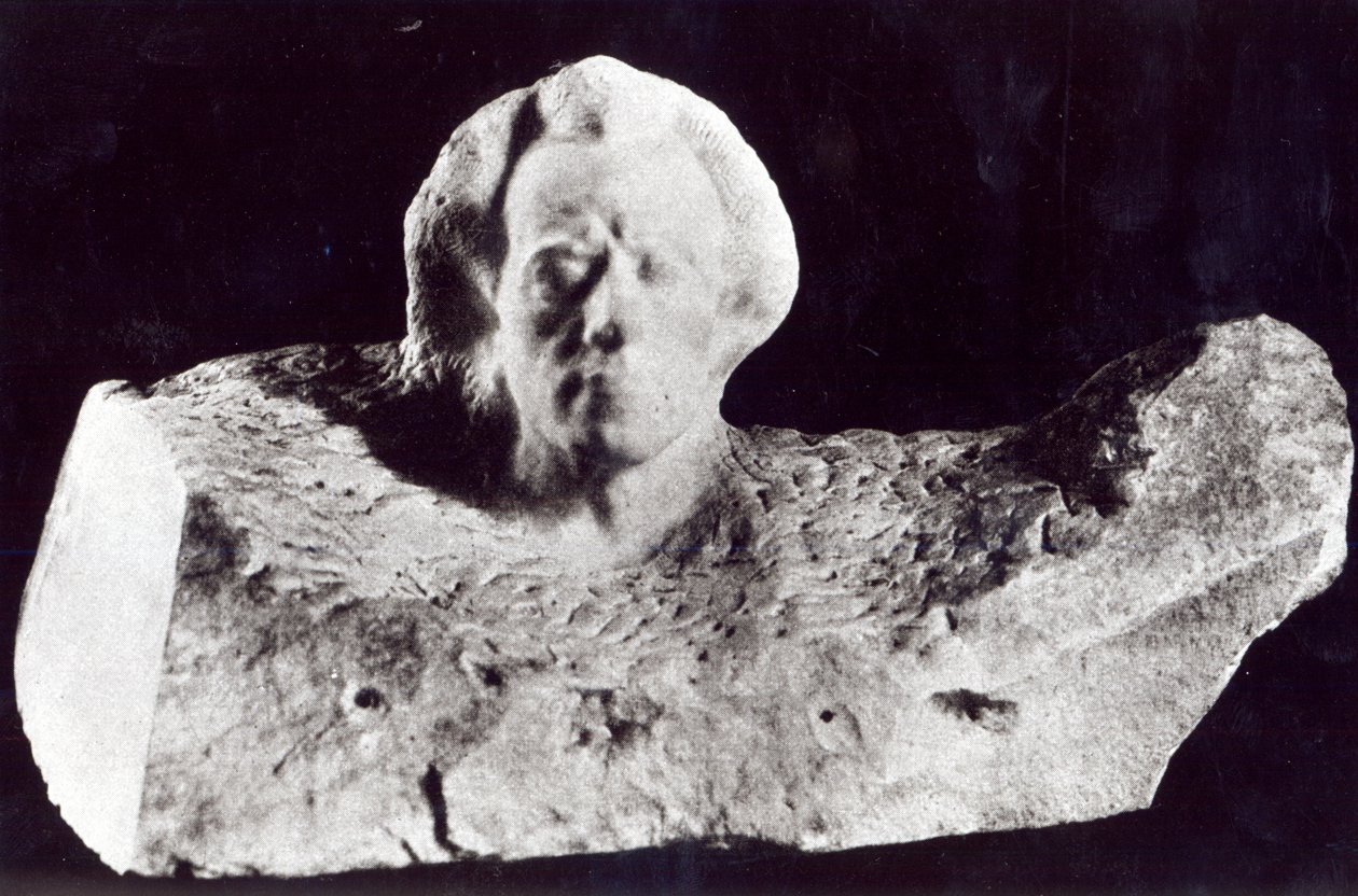 Mozart (Portrett av Mahler), 1911 (marmor) av Auguste Rodin
