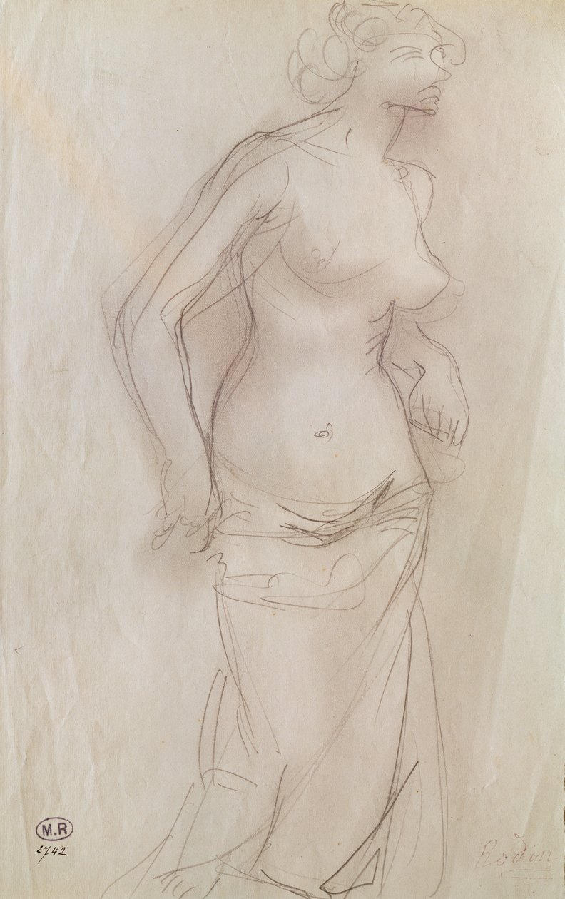 Naken av Auguste Rodin