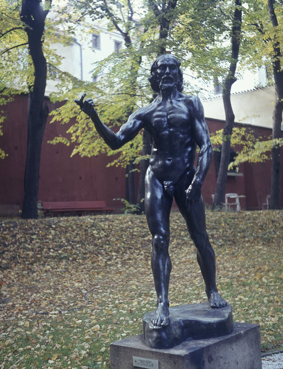 St. Johannes døperen, 1878 (bronse) av Auguste Rodin