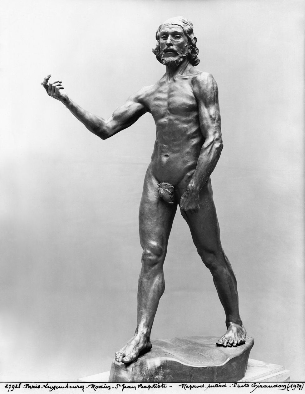 St. Johannes døperen, 1878-80 (se også 279788) (bronse) av Auguste Rodin