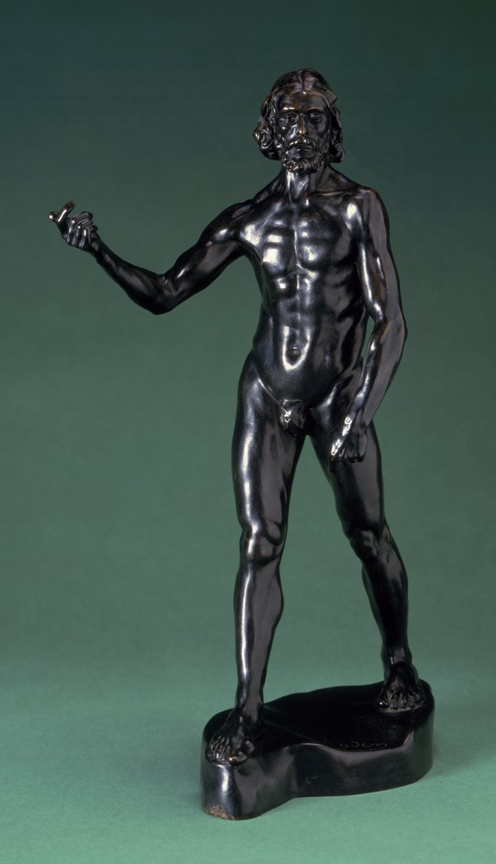 St. Johannes døperen, 1898 (bronse) av Auguste Rodin
