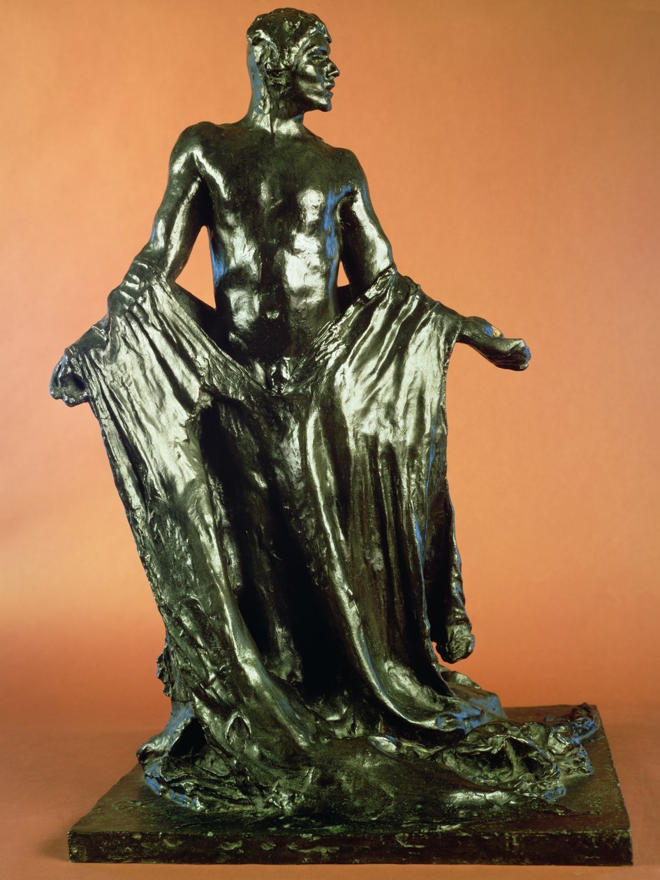 Studie for Jean de Fiennes, fra Borgerne i Calais, ca. 1905-10 (bronse) av Auguste Rodin