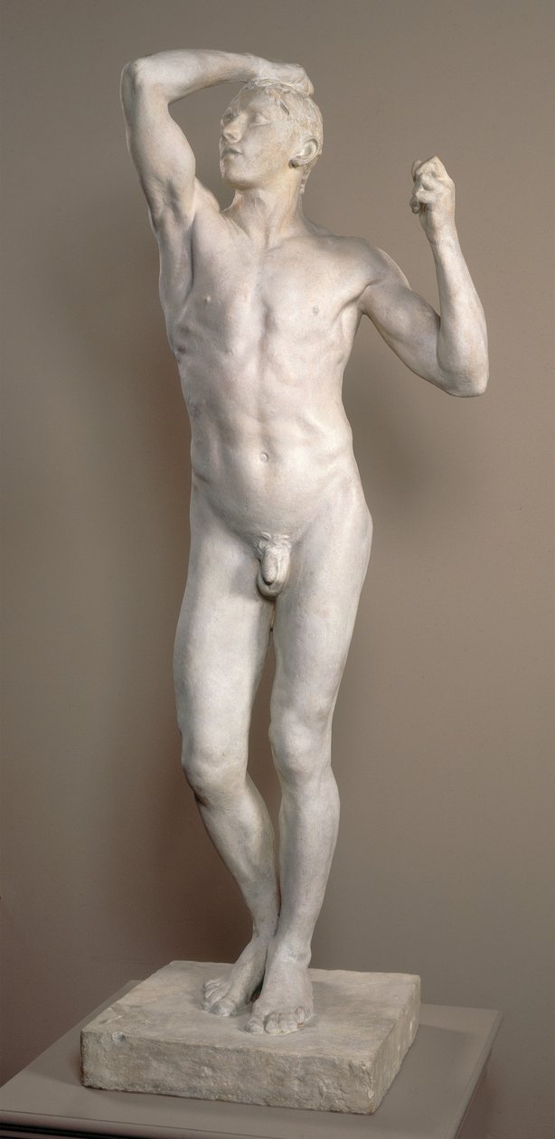 The Age of Bronze, modell 1875-1876, støpt 1898 (gips) av Auguste Rodin