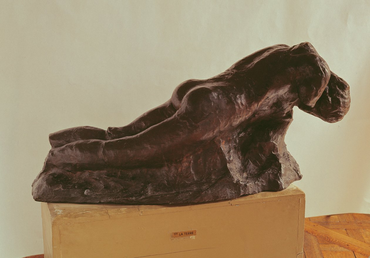 Jorden (bronse) av Auguste Rodin