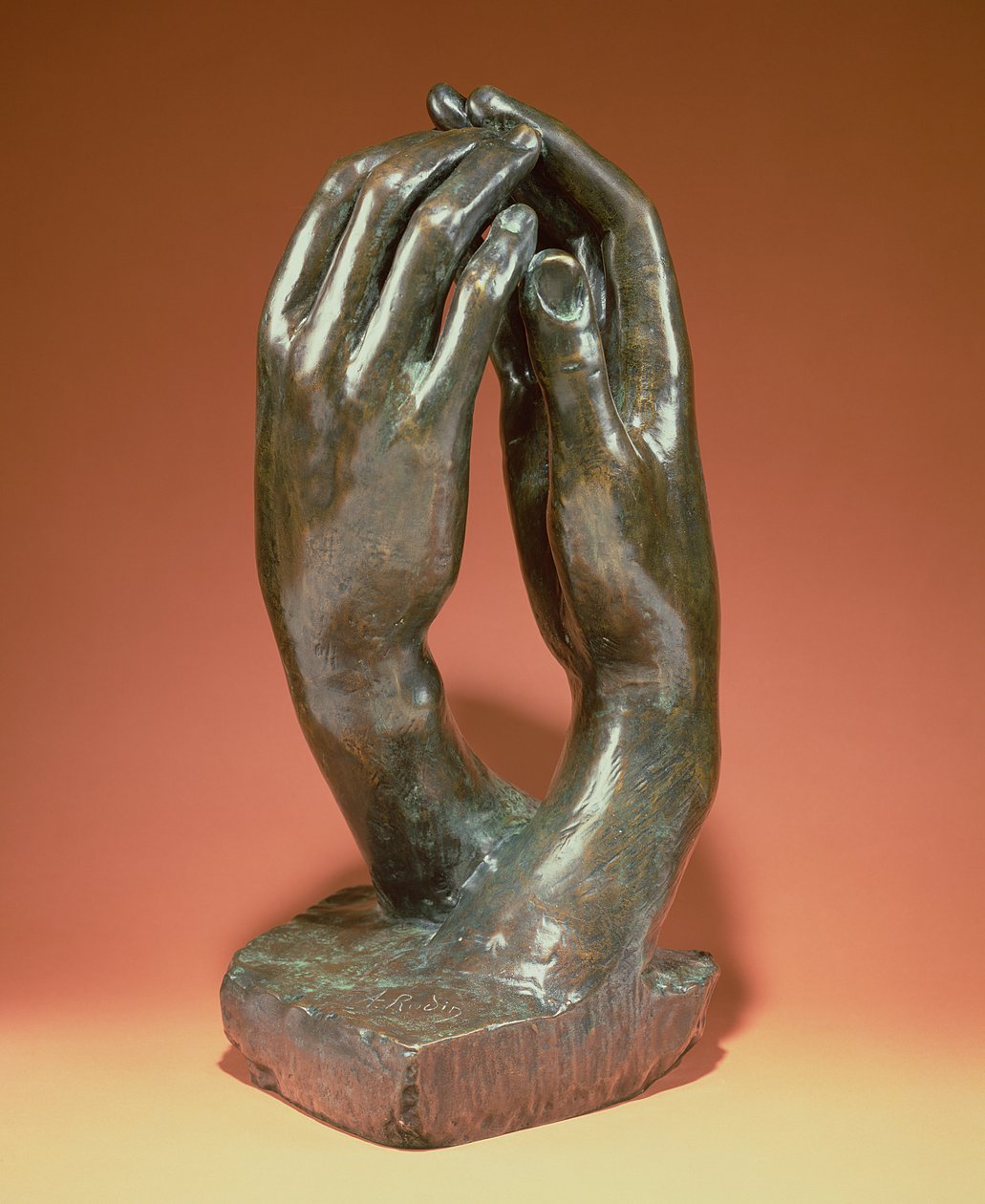 The Secret, ca. 1910 (bronse) (se også 167161) av Auguste Rodin