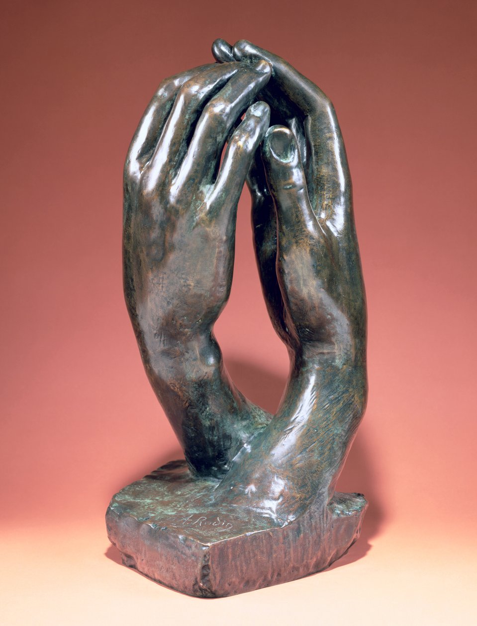 The Secret, ca. 1910 (bronse) (se også 42017) av Auguste Rodin