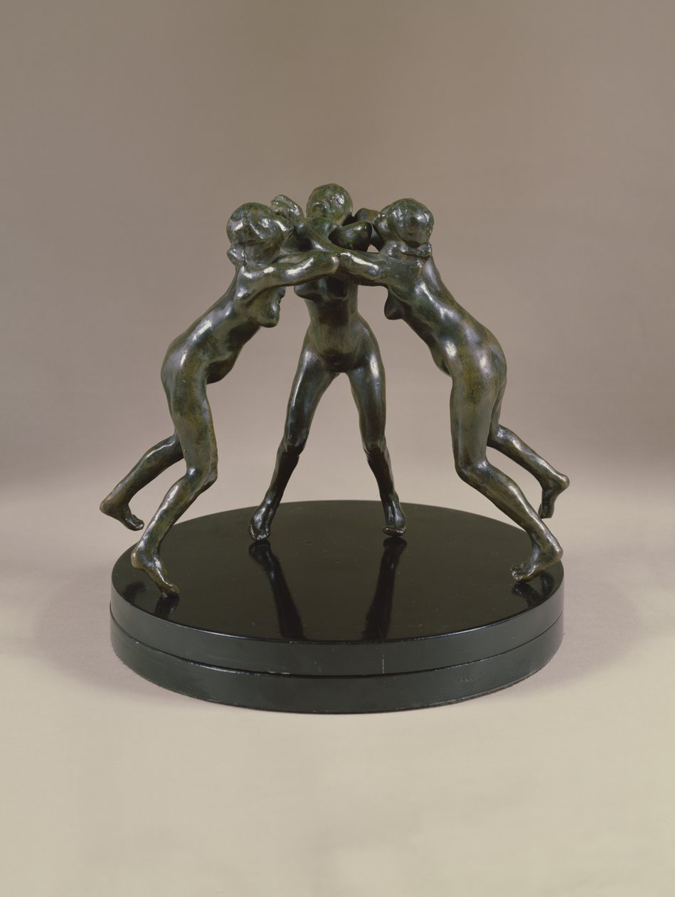 Tre nymfer, ca. 1882 (bronse) av Auguste Rodin