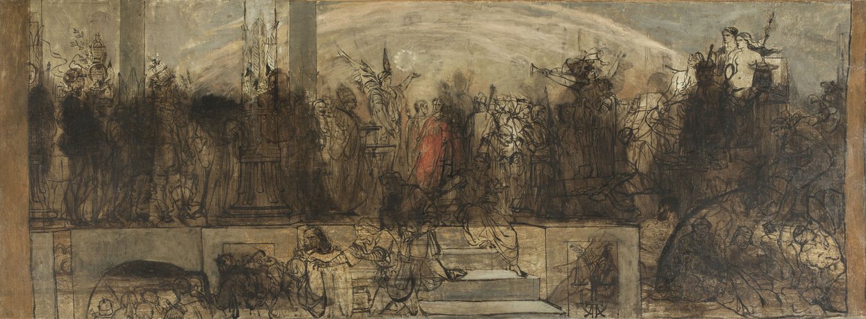  av Auguste Barthelemy Glaize