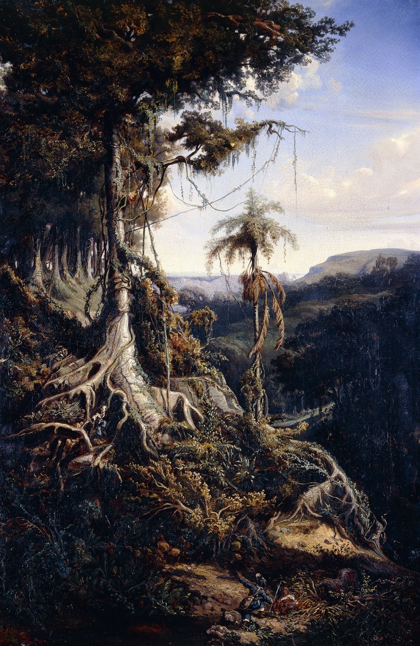 Jala-Jala-skogen av Auguste Borget