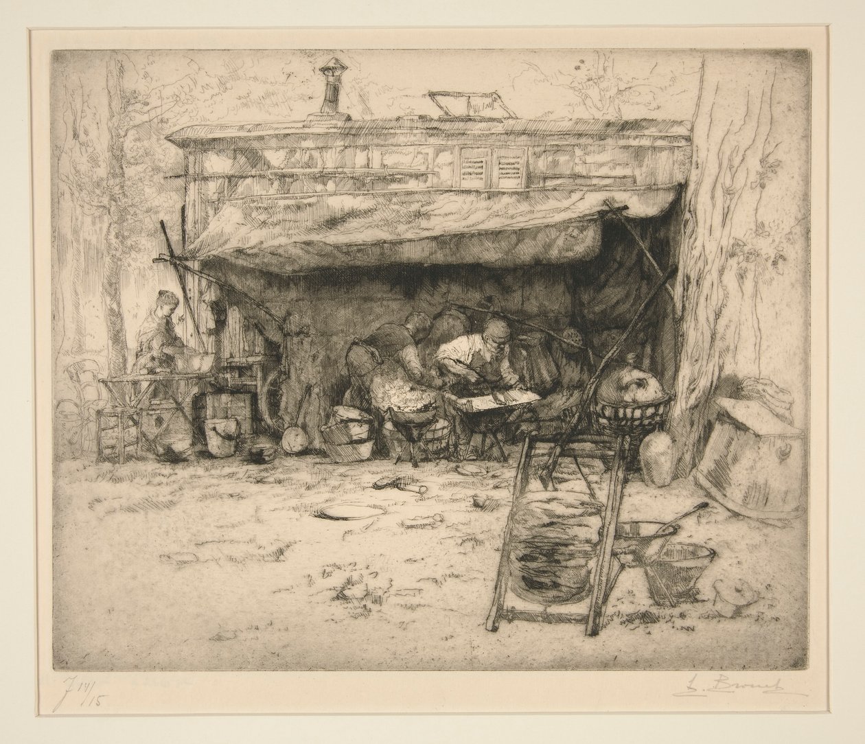 The Tinkers av Auguste Brouet