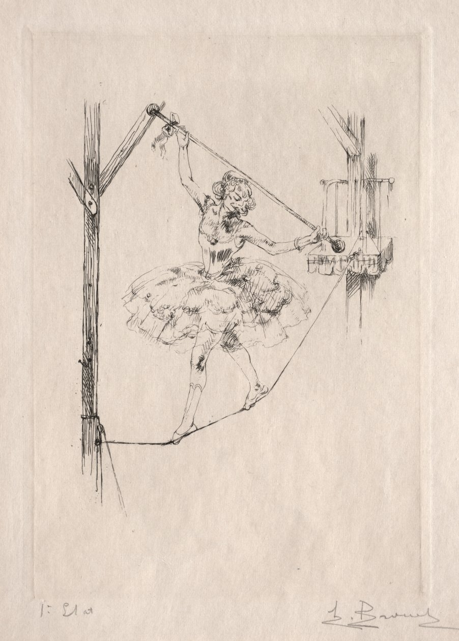 Tightrope Dancer av Auguste Brouet