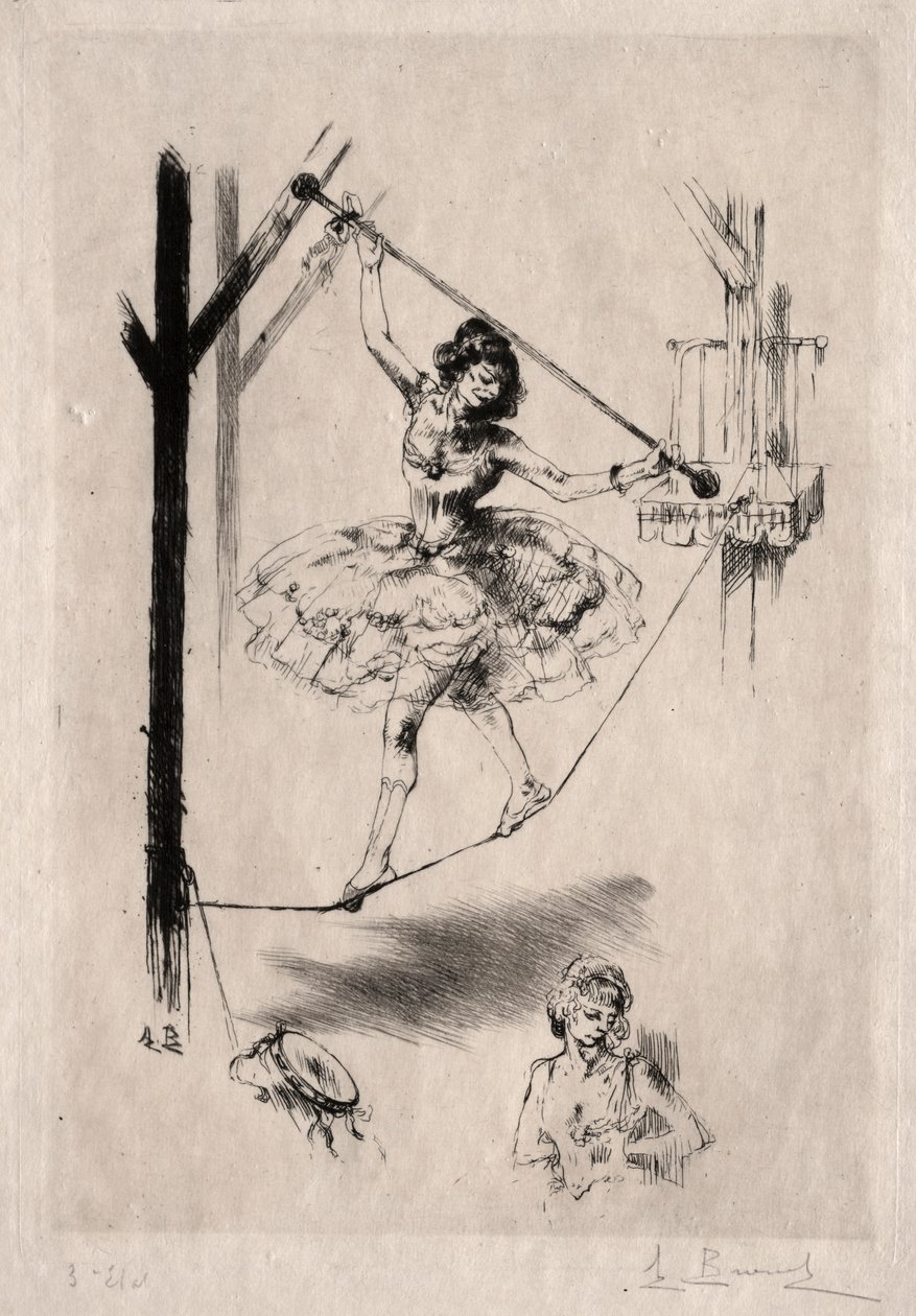 Tightrope Dancer av Auguste Brouet