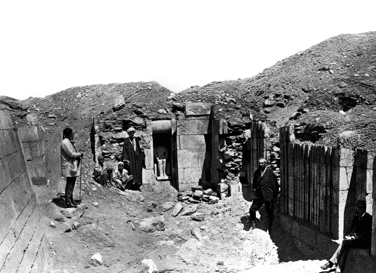 Memphis Saqqara, Egypt, 1893 av Auguste Edouard Mariette