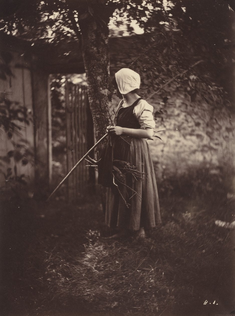 Bonde, ca. 1870. av Auguste Giraudon