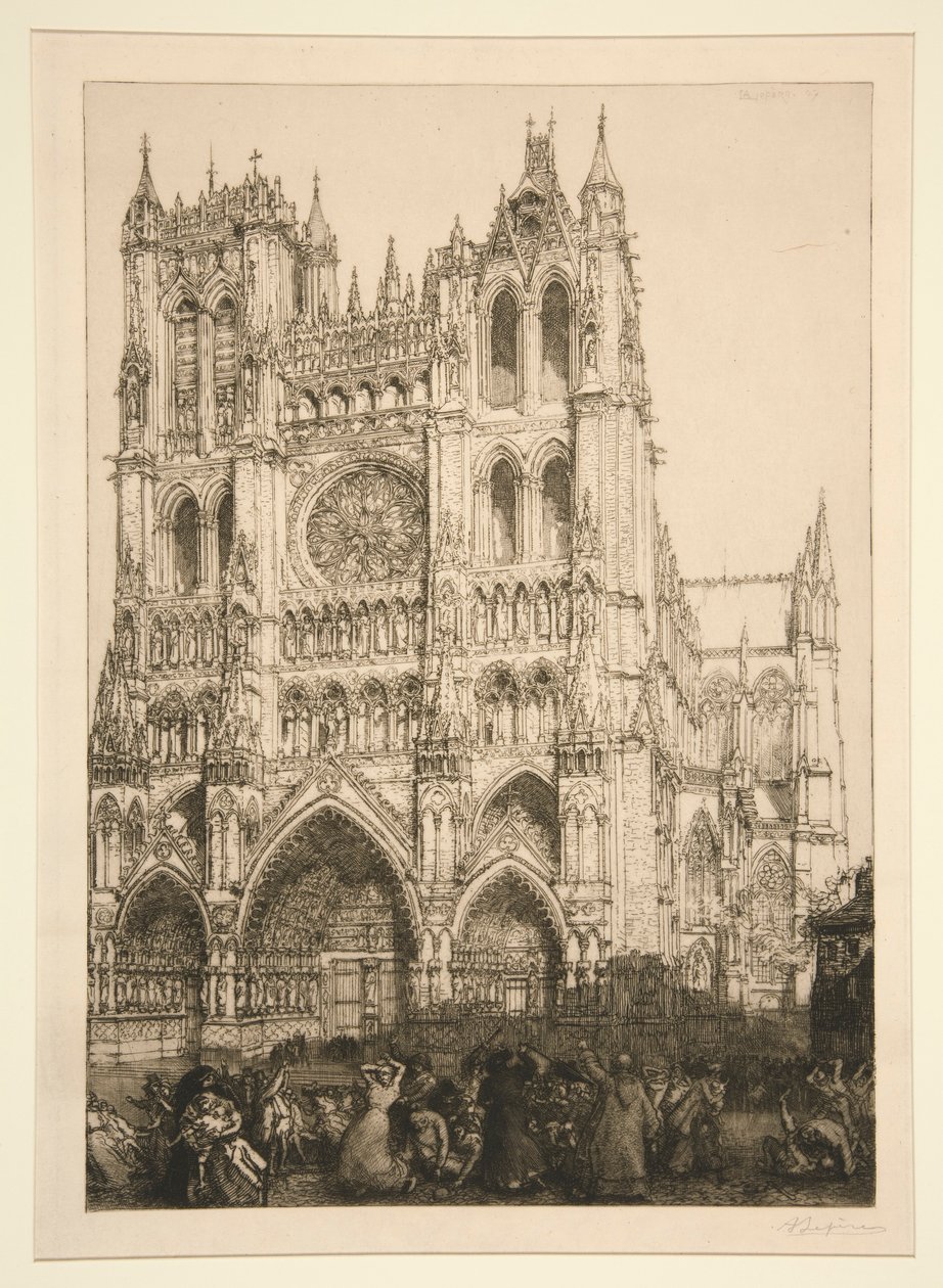 Cath?drale d av Auguste Lepere