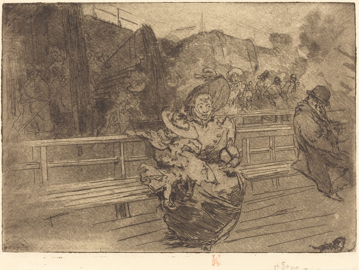 Avgang til Greenwich (Depart pour Greenwich) av Auguste Lepere