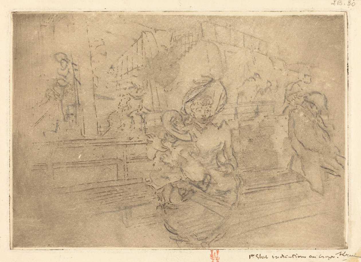 Avgang til Greenwich (Depart pour Greenwich) av Auguste Lepere
