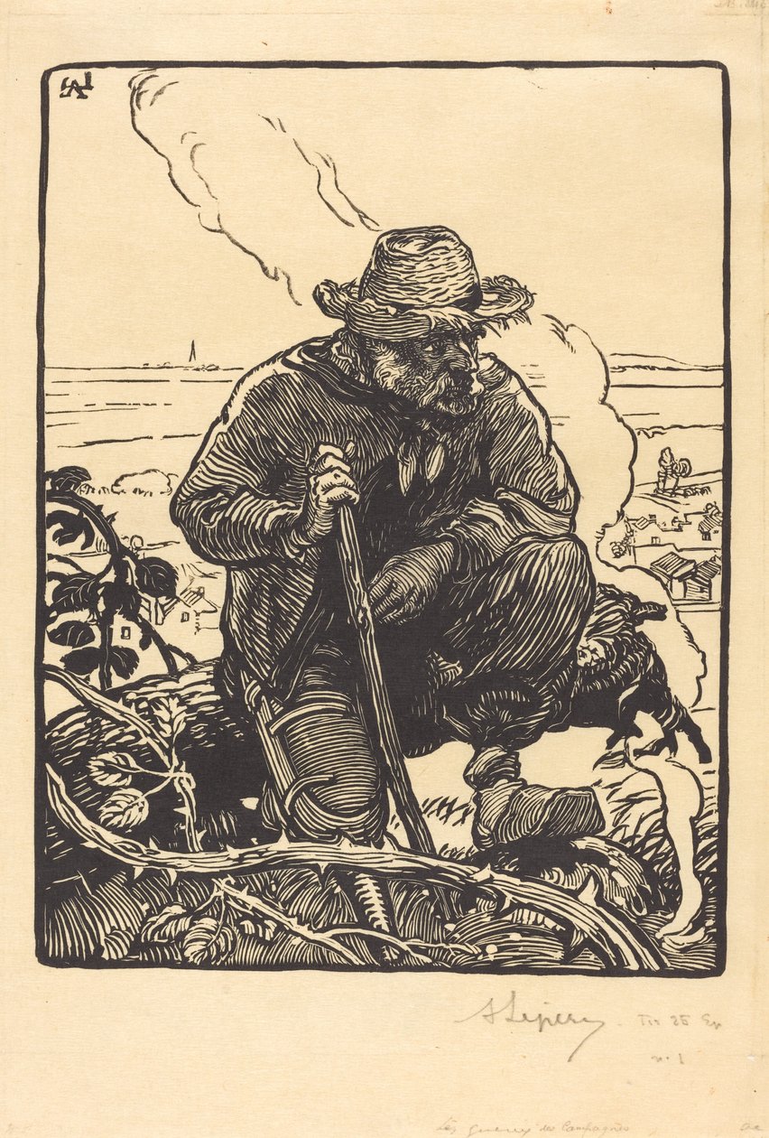 Landsbygdens tigger av Auguste Lepere