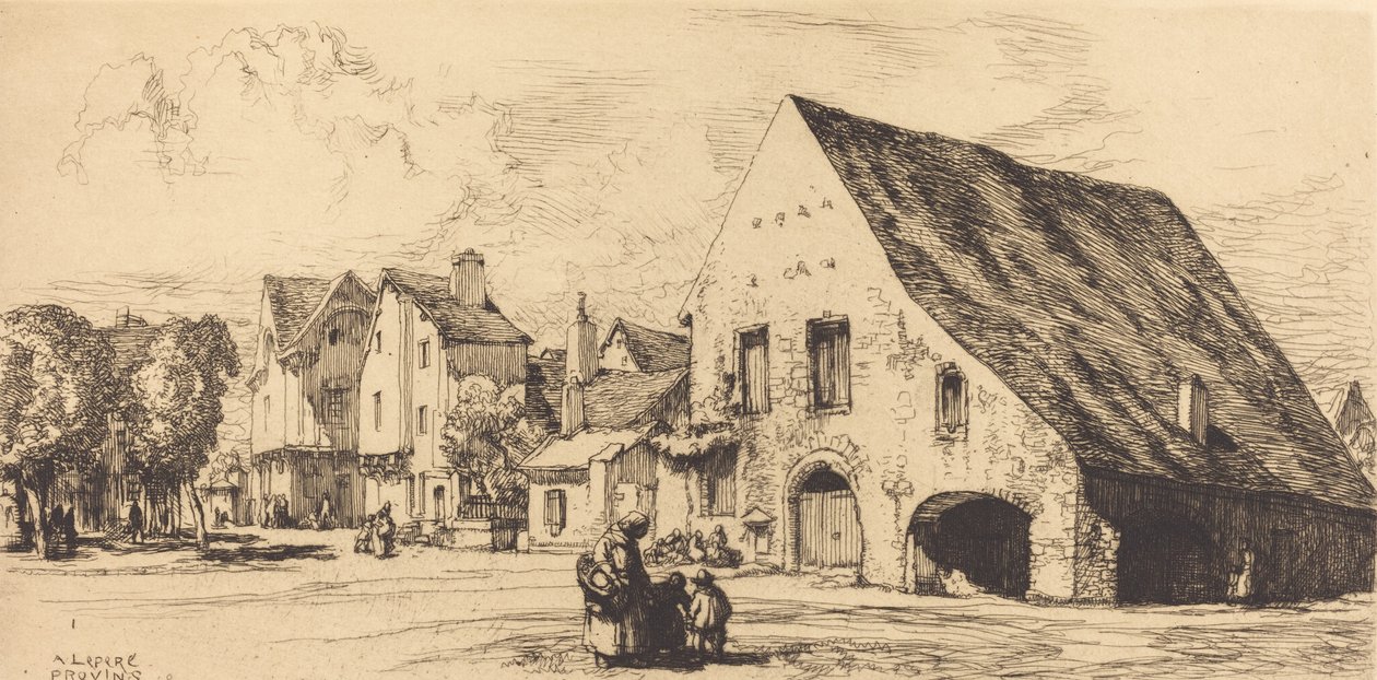 Provinsene Seine og Marne, 1910. av Auguste Lepere