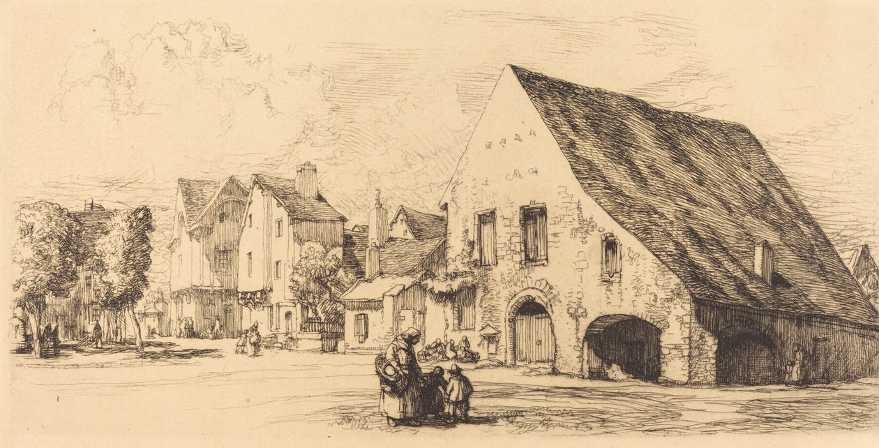 Provinsene Seine og Marne, 1910. av Auguste Lepere