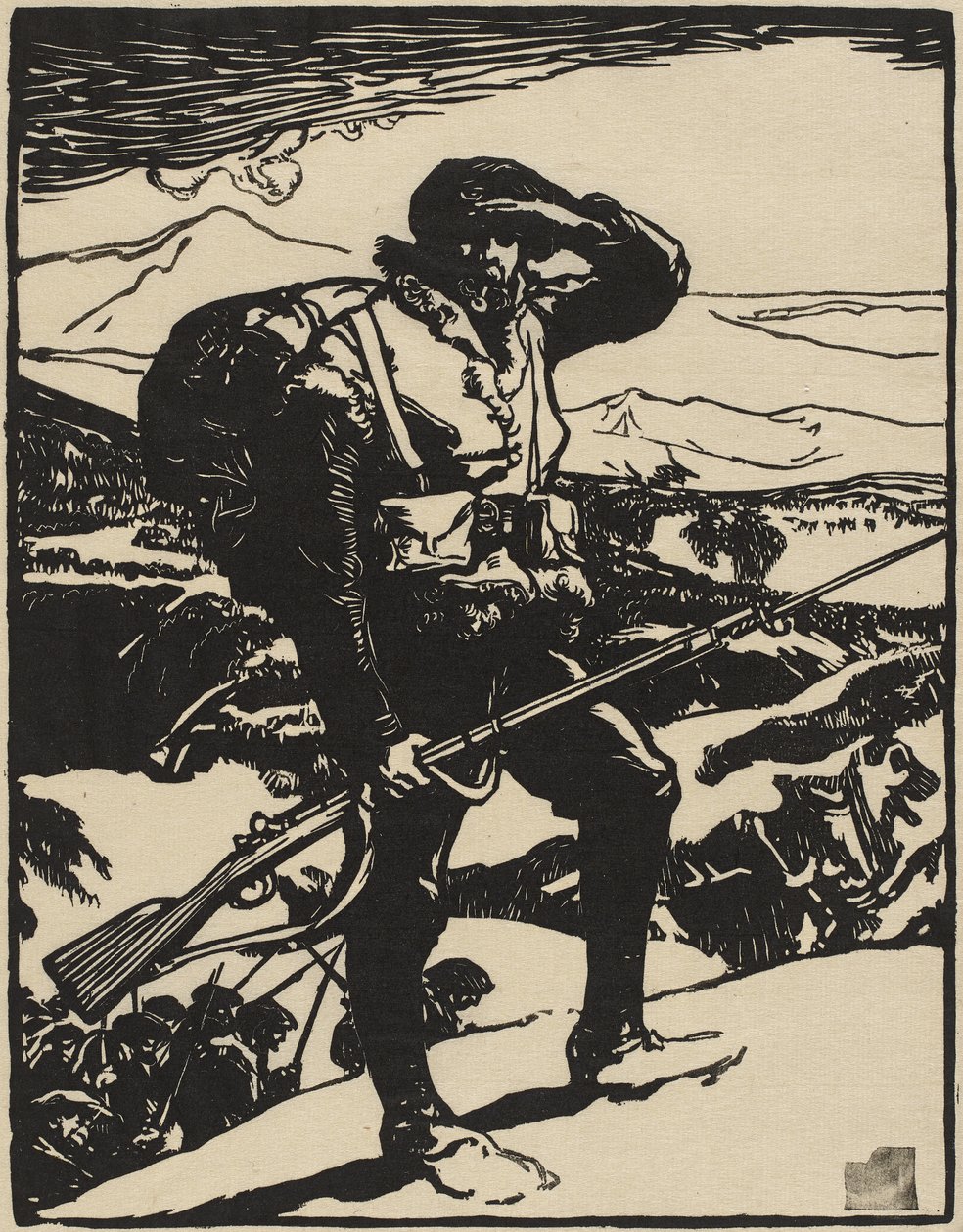 Ser på Rhinsletten av Auguste Lepere