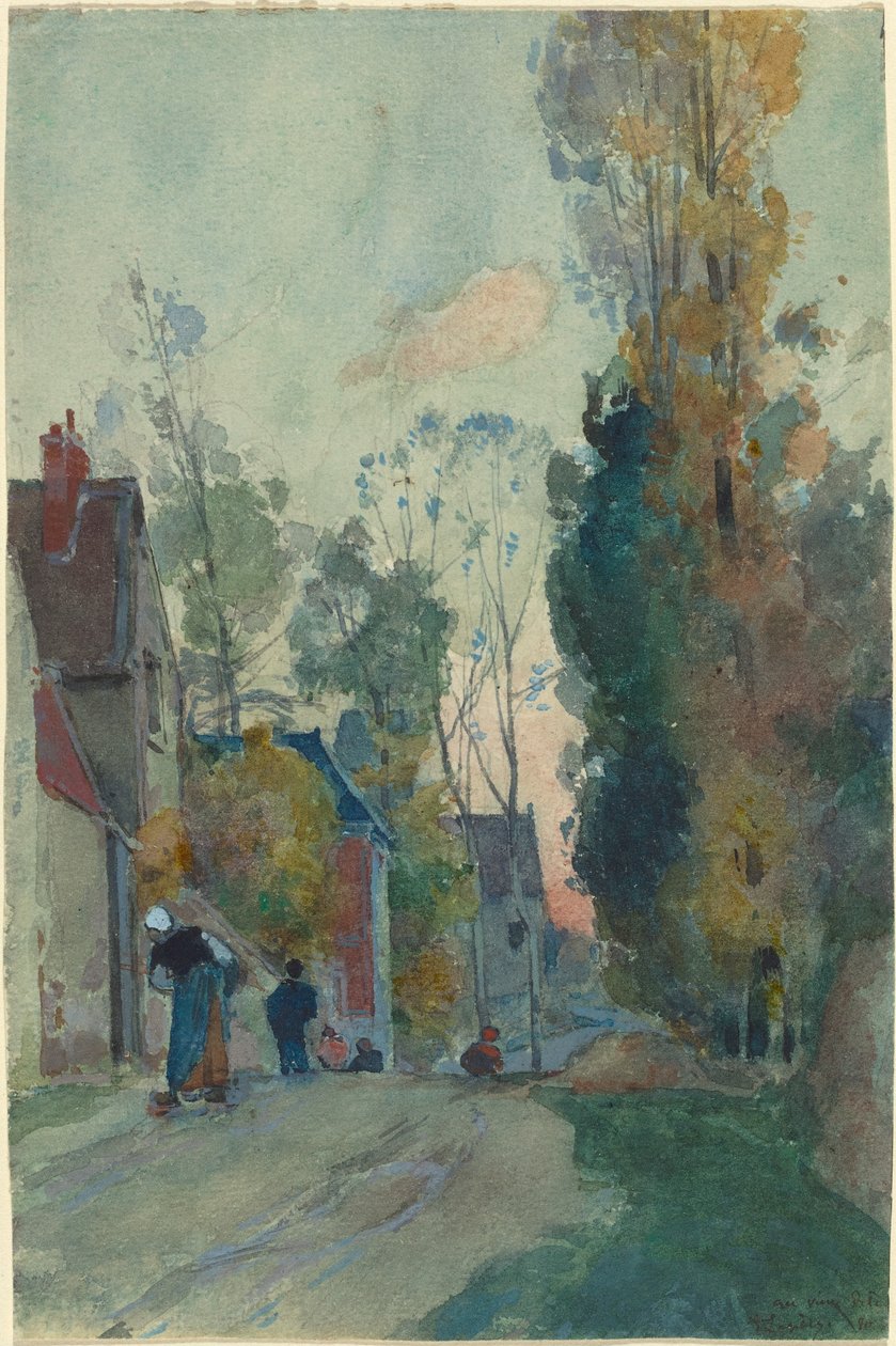 Rue de Jouy le Comte av Auguste Lepere